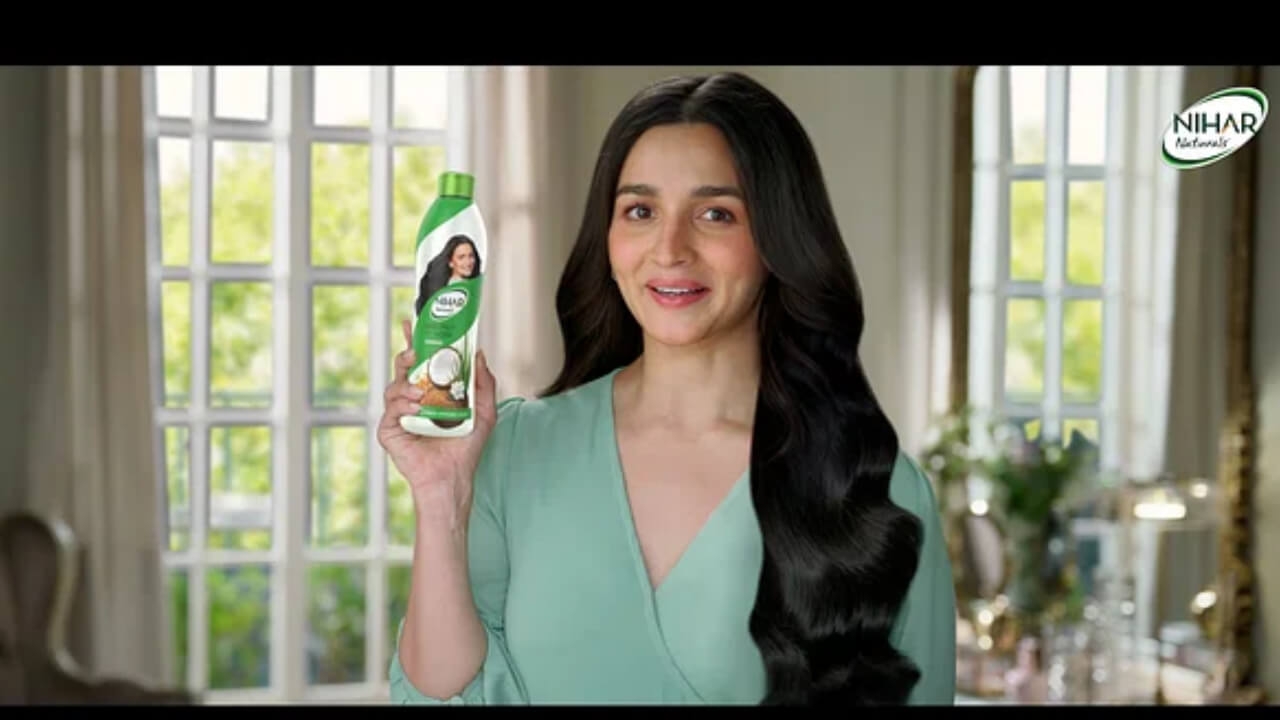 Nihar Naturals Hair Oil Signs Alia Bhatt As Their Brand Ambassador