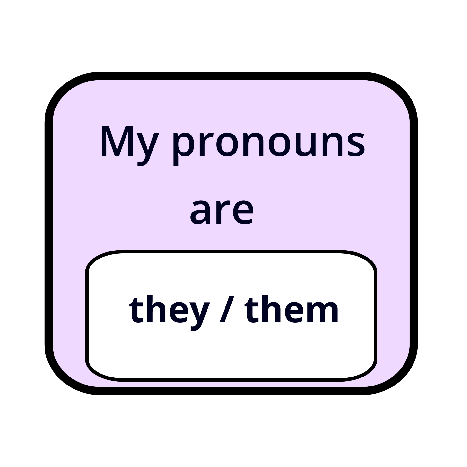 Nonbinary Pronoun