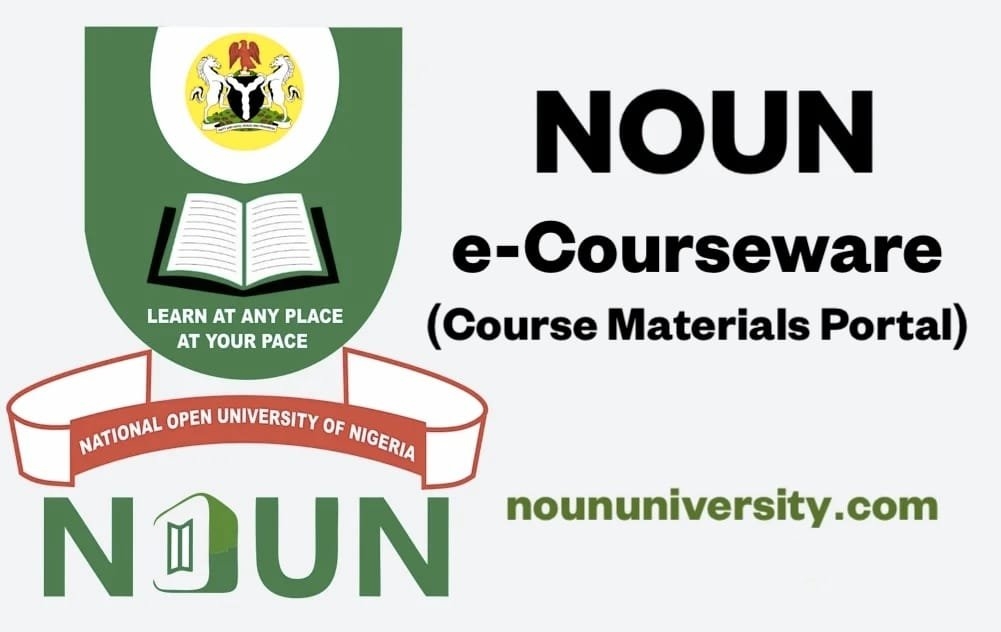 NOUN E Courseware How To Download Free Course Materials