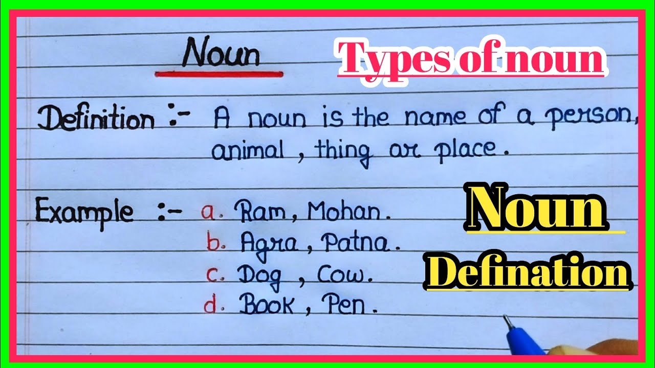 Nouns Types Of Nouns Jogue Bizzo 777 