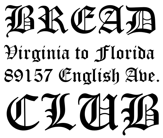 Old English Text MT Font Family Typography Microsoft Learn