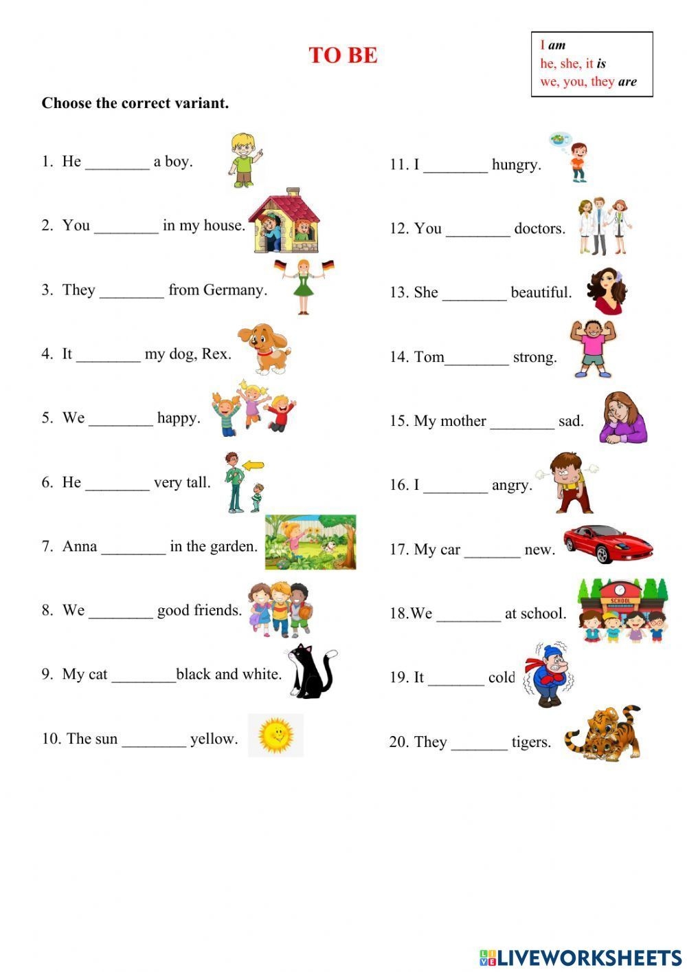 Online English Grammar Learning Exercises
