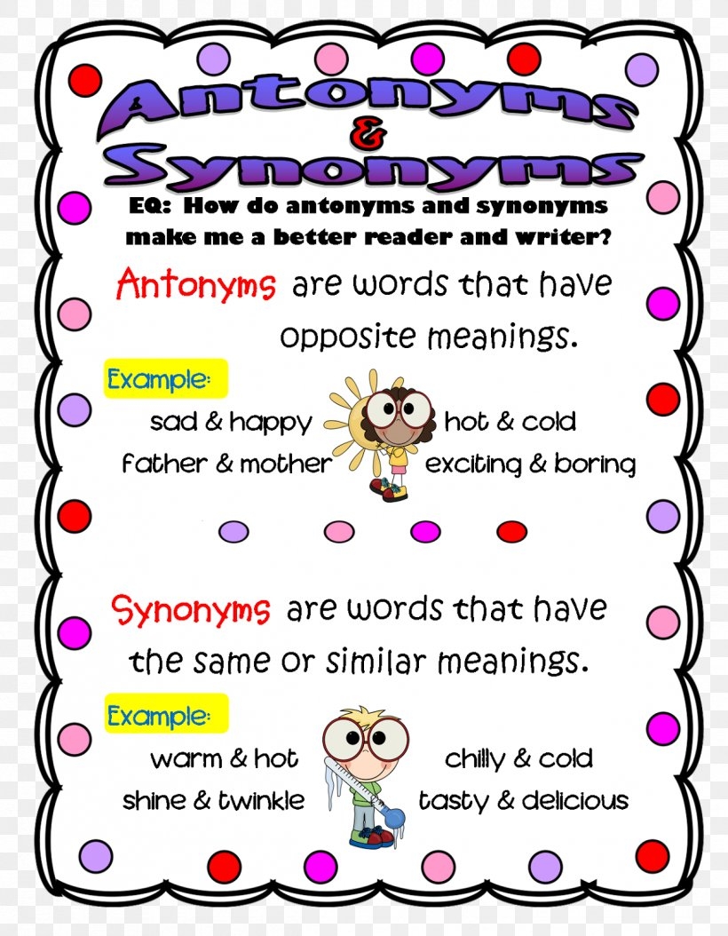 Opposite Dictionary Of Synonyms And Antonyms Homonym Thesaurus PNG 