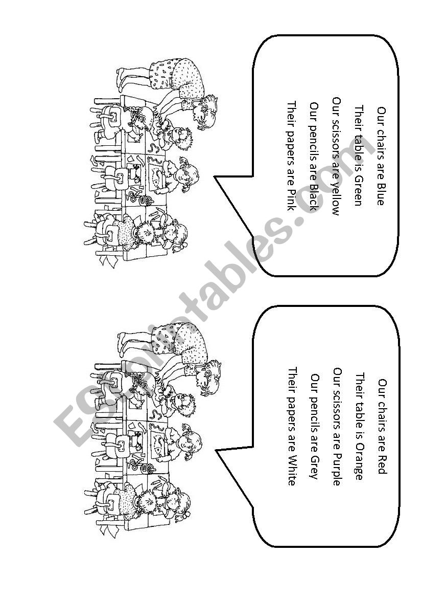 Our And Their Grammar Sheet ESL Worksheet By Emmavgriffin