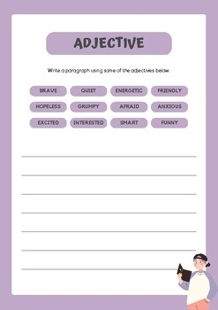 Part Of Speech Worksheet By Teacher Mook TPT