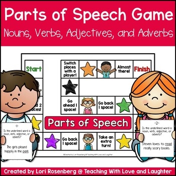 parts of speech game parts of speech game