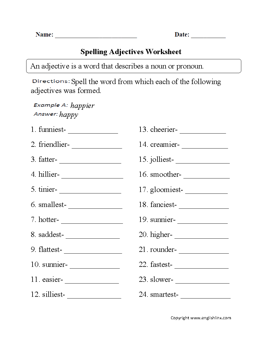 Parts Speech Worksheets Worksheets Samples