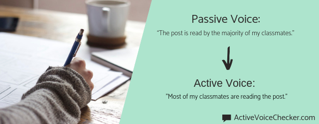 Passive And Active Voice Detector Identify Passive Voice