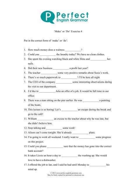 Passive Voice Present Continuous Exercises Pdf Perfect English Grammar 