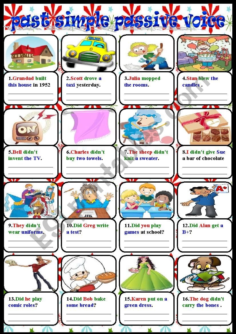 passive voice simple