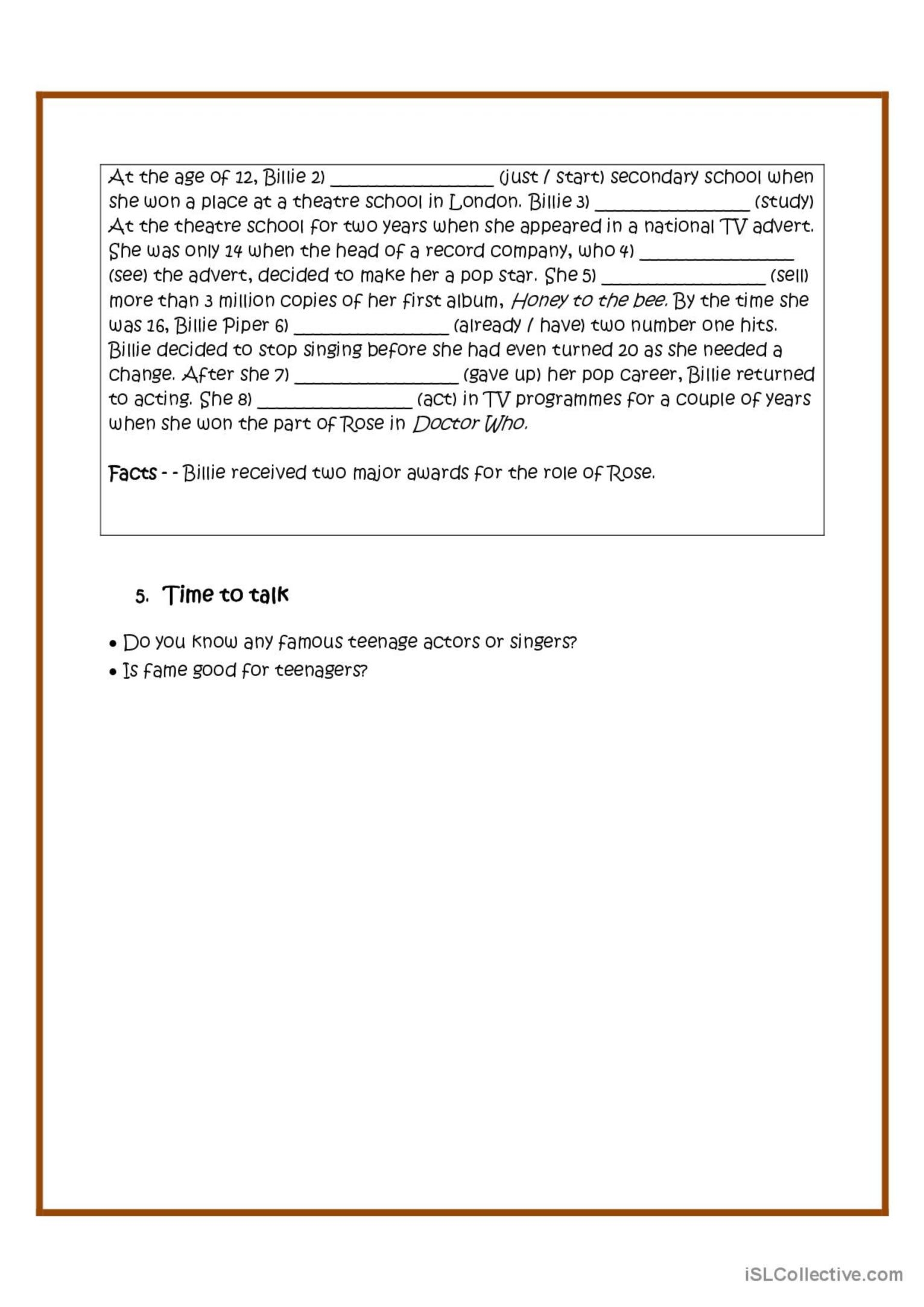 Past Perfect Tenses English ESL Worksheets Pdf Doc
