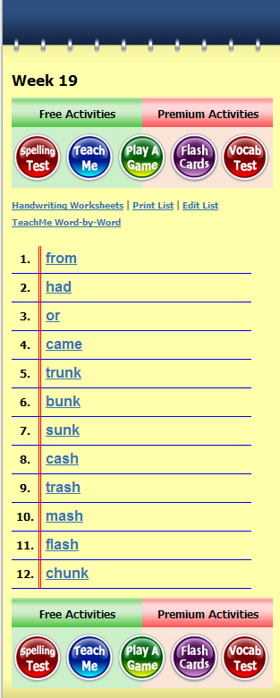 vocabulary and spelling city
