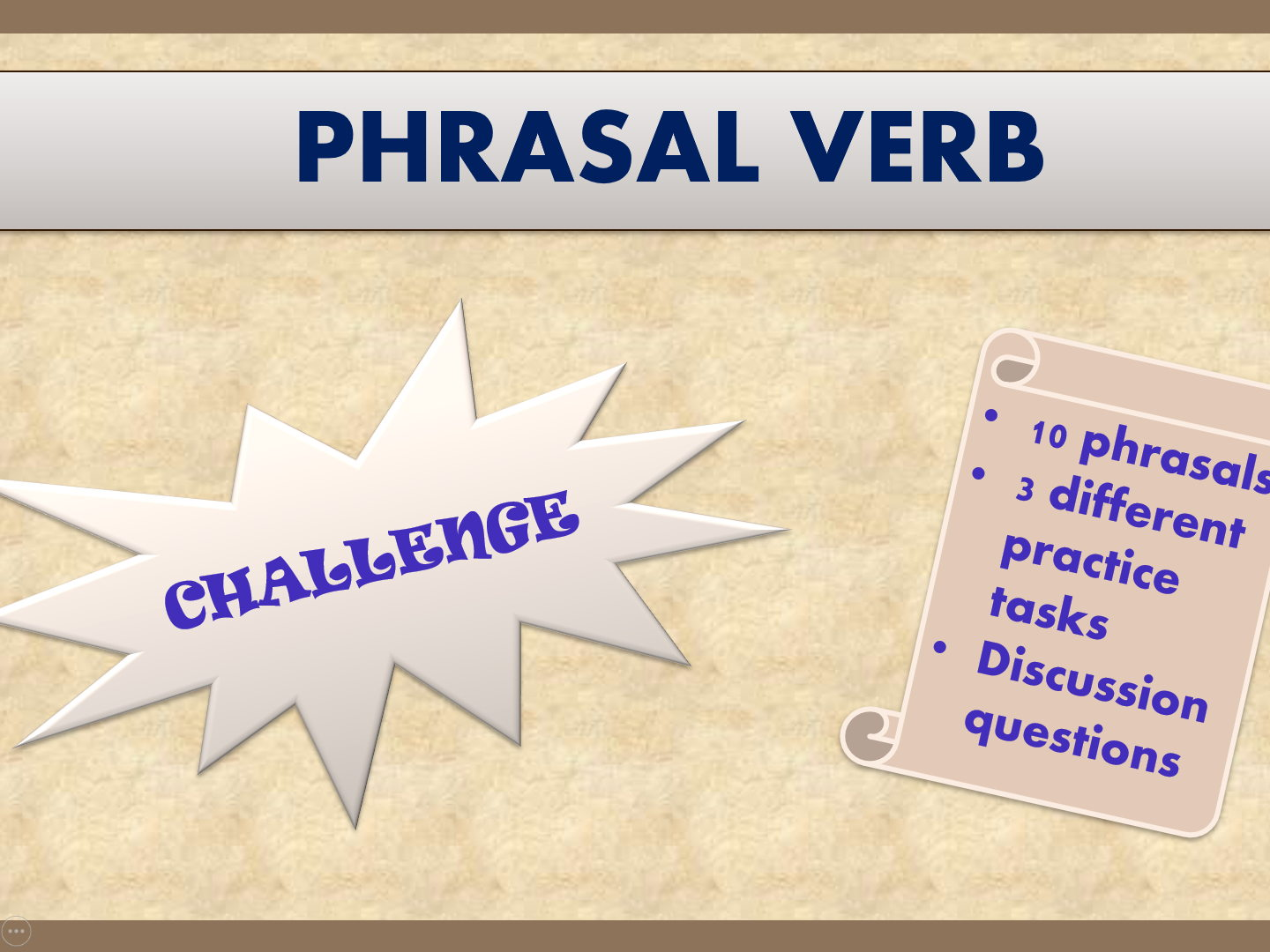 phrasal verb