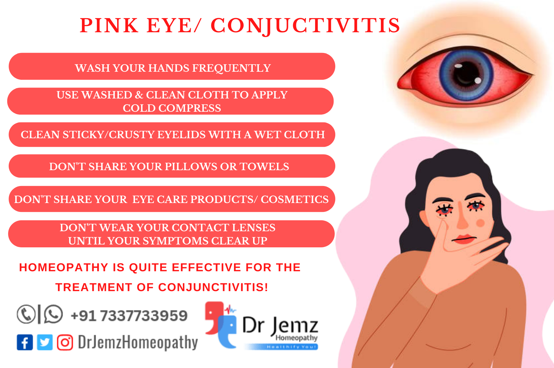 Pink Eye Conjunctivitis Treatment And Diagnosis 60 OFF