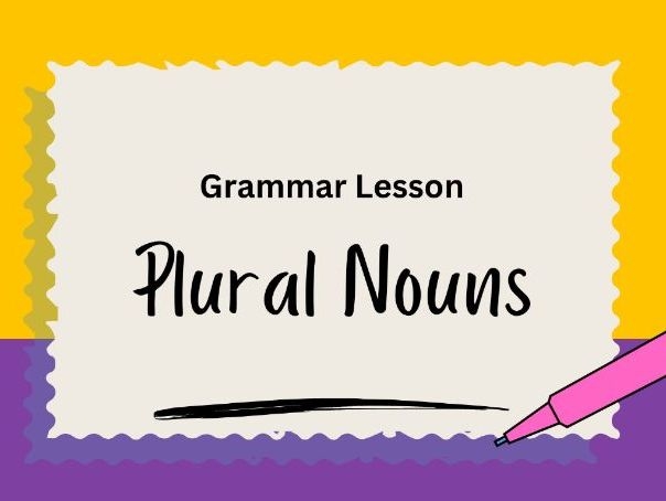 plural nouns