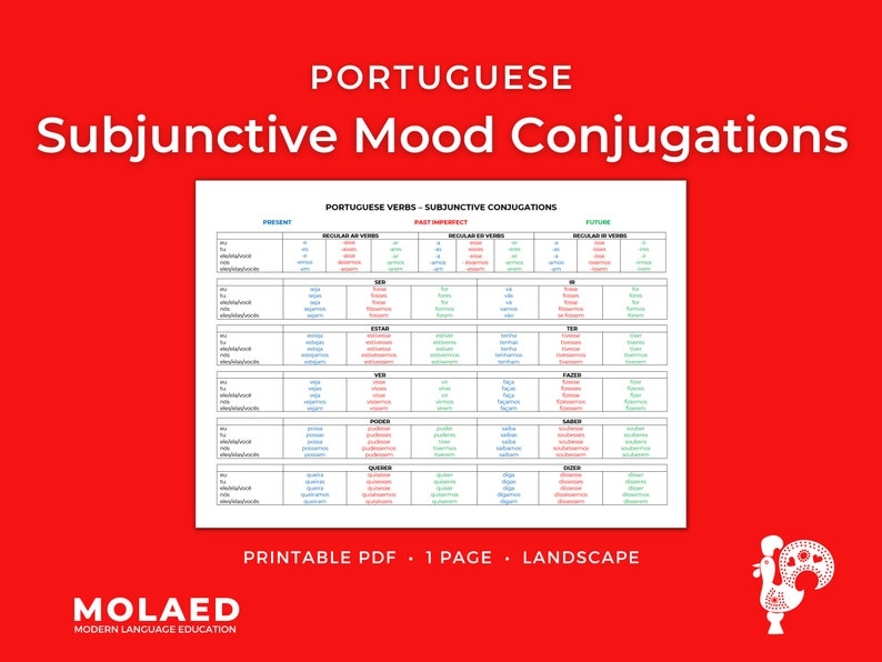 portuguese verb conjugations