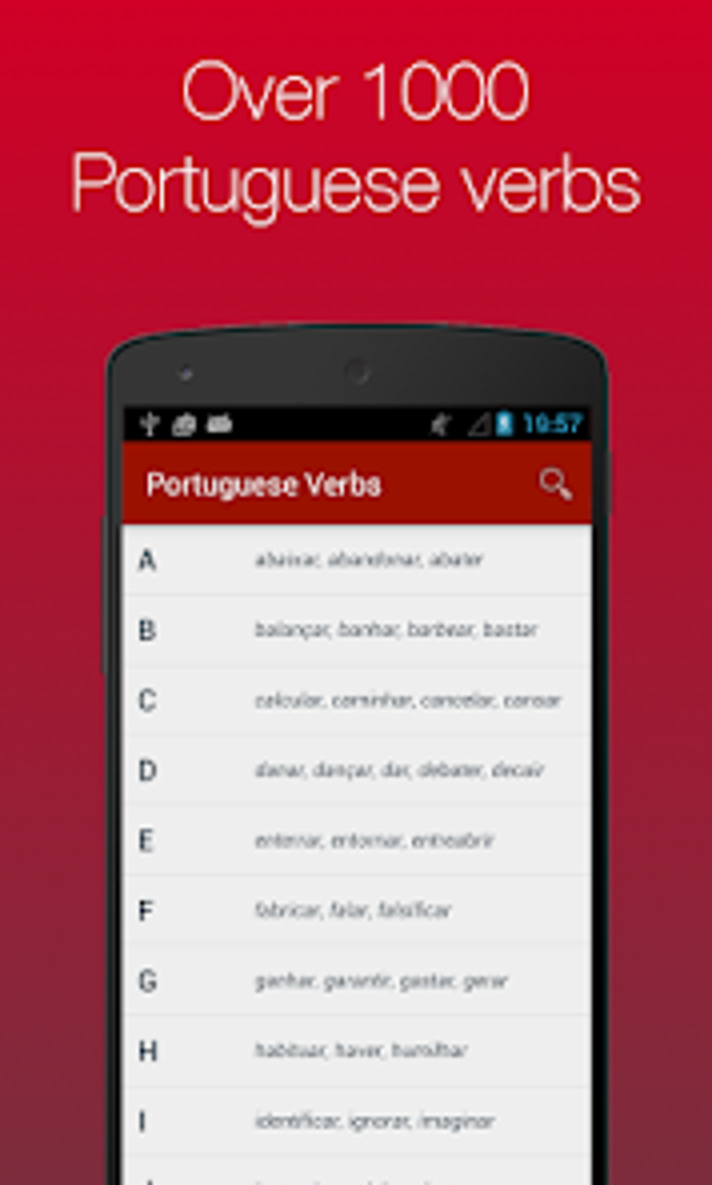 Portuguese Verb Conjugator For Android Download