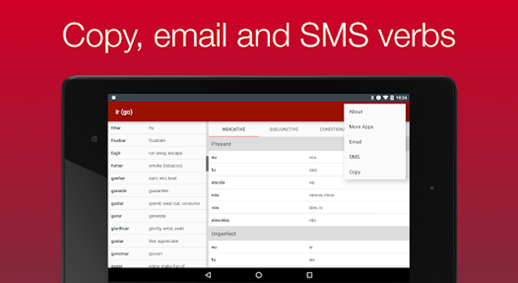 Portuguese Verb Conjugator For Android Download