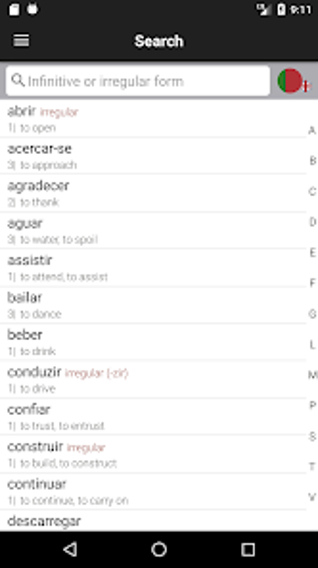Portuguese Verbs Forms For Android Download