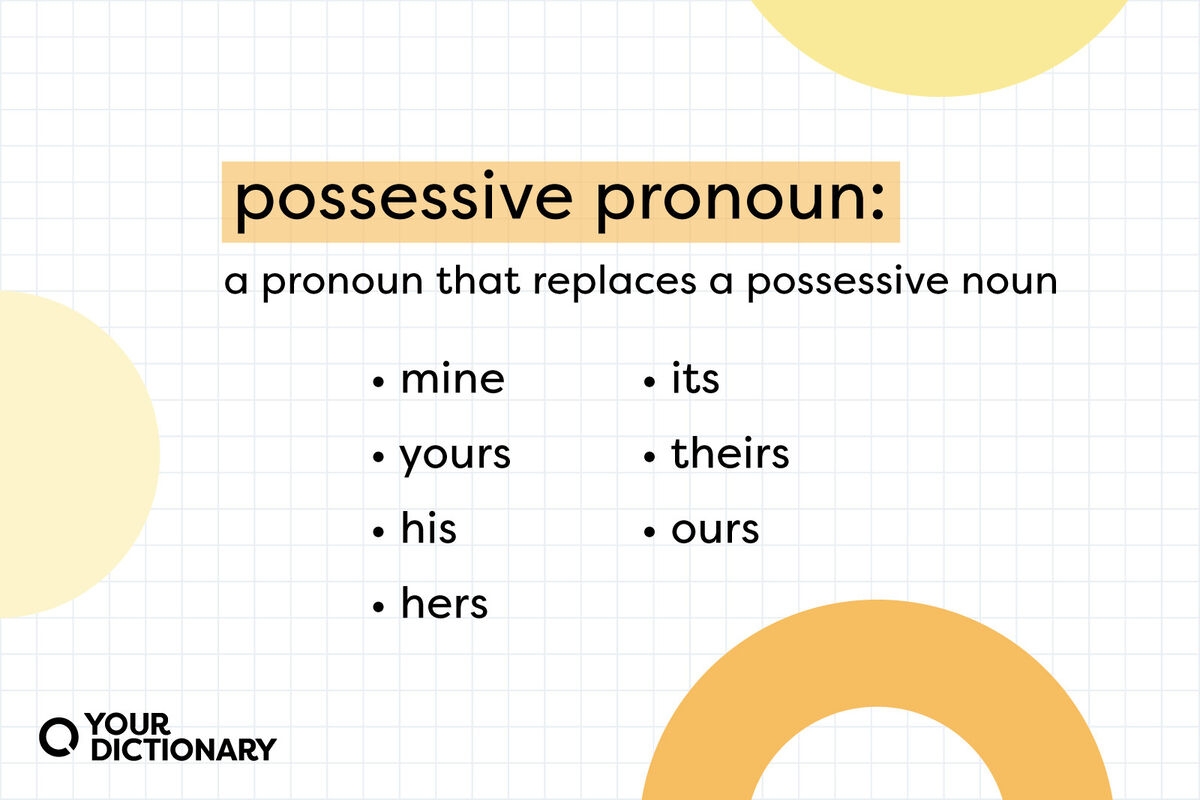 Possessive Pronoun Definition Examples And List Engli Vrogue co