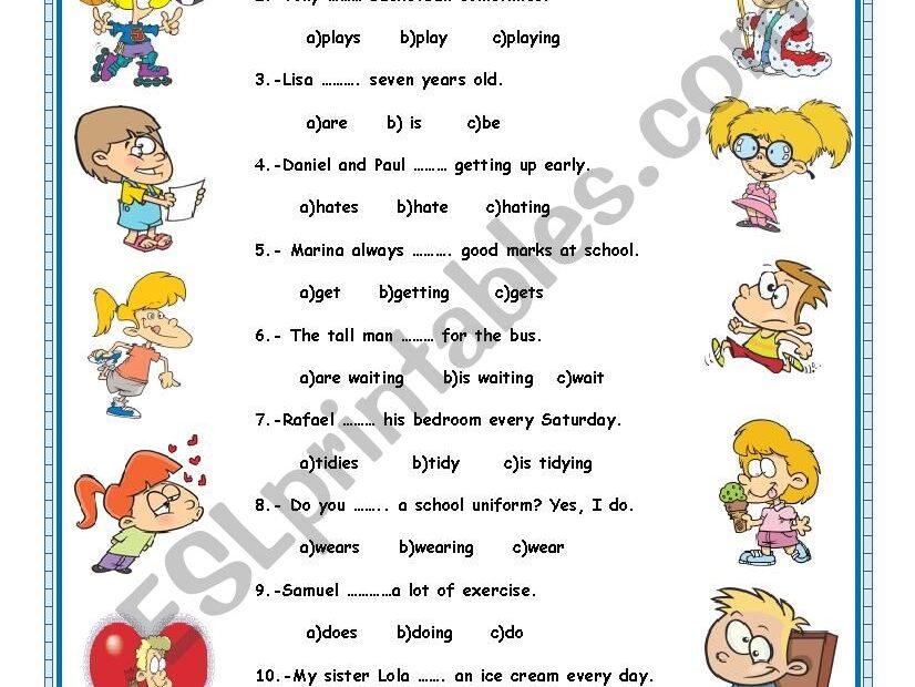 Practice English Grammar Exercises