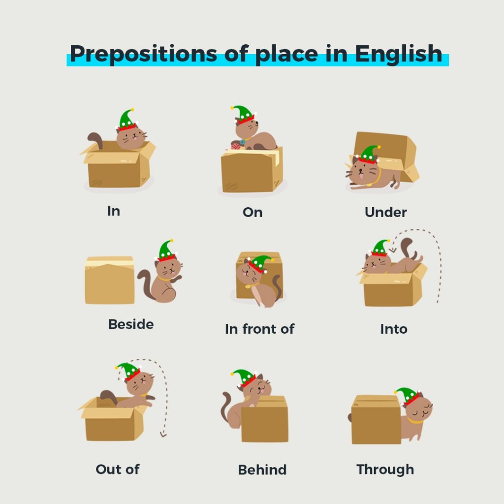 Prepositions Of Place Theory English Prepositions Prepositions Images 