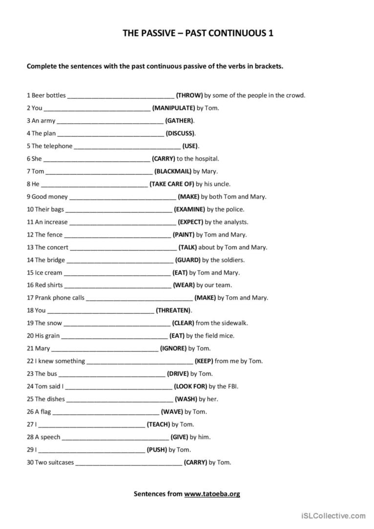 Present Continuous Passive Perfect English Grammar Design Talk