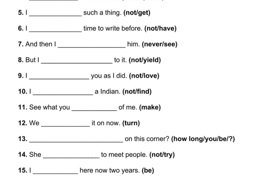 Present Perfect Simple Present Perfect Continuous Exercise Pdf