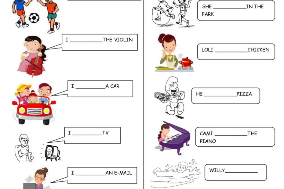 PRESENT SIMPLE For Beginners English ESL Worksheets Pdf Doc