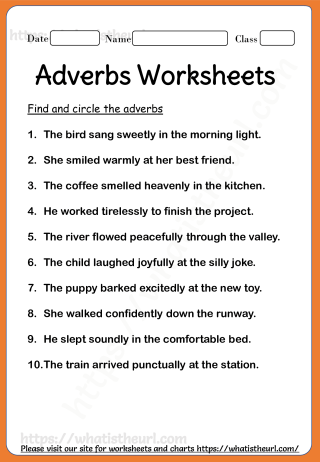 Printable Adverb Worksheets Your Home Teacher