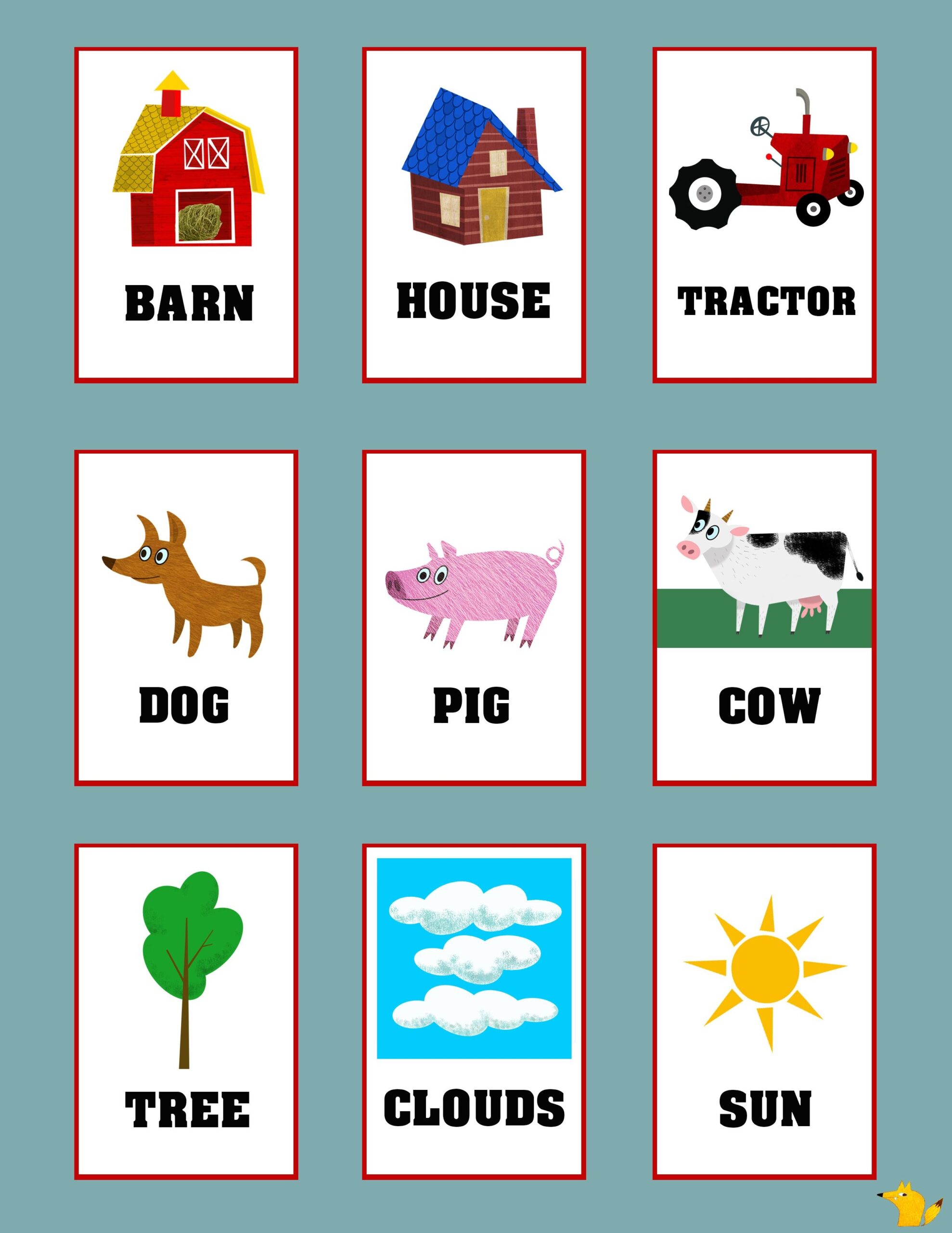 Printable Flashcards For Toddlers Printable Word Searches