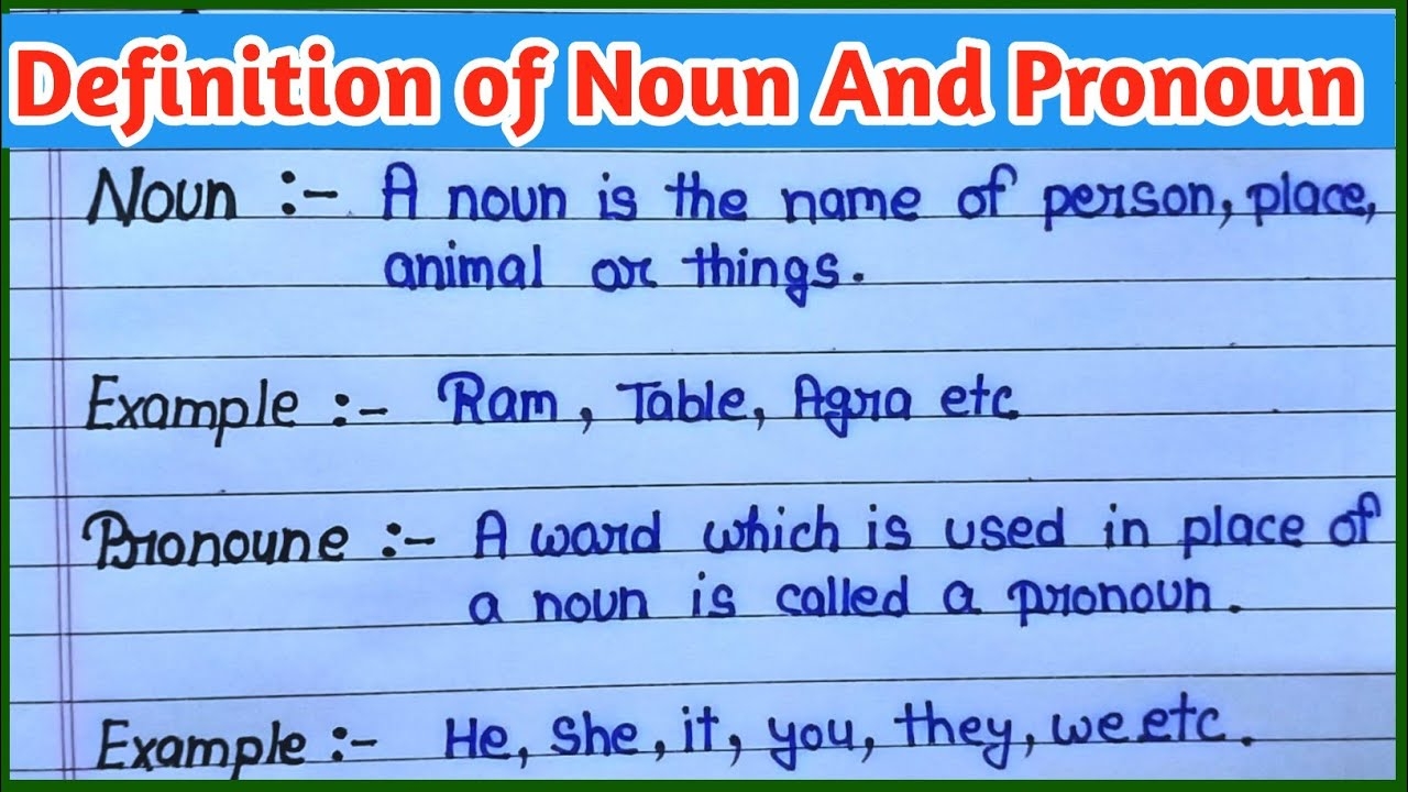 Pronoun Definition Rules And Types Of Pronouns 56 OFF