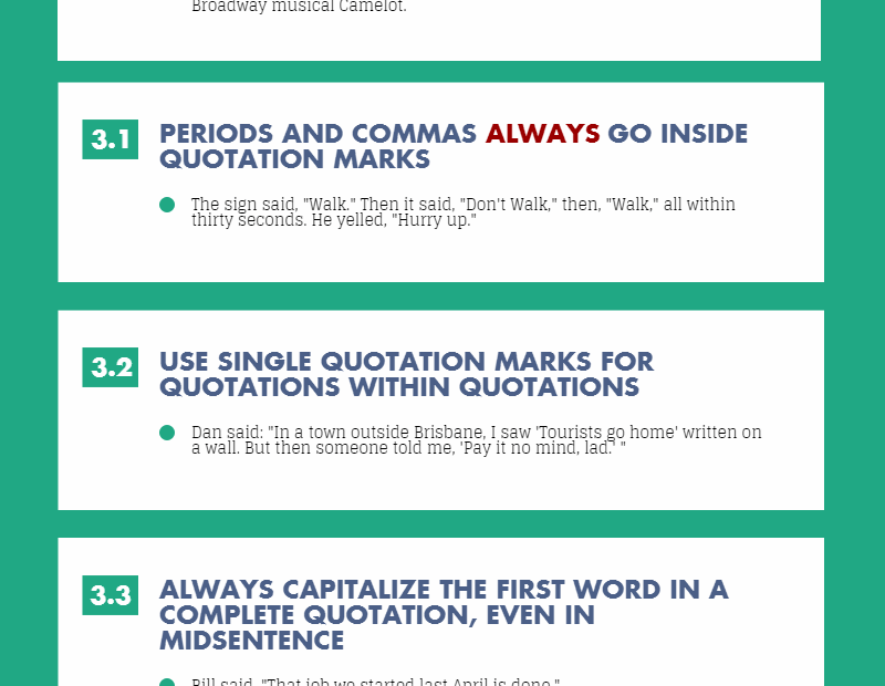 Proper Quotation Marks Punctuation Punctuation Checker