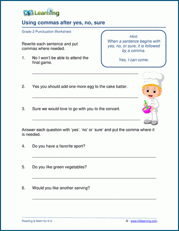 Punctuation Exercises Worksheets Worksheets For Kindergarten