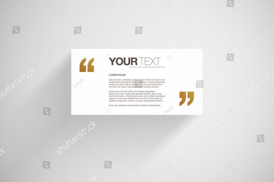Quotation Marks Copy Paste Over 3 Royalty Free Licensable Stock