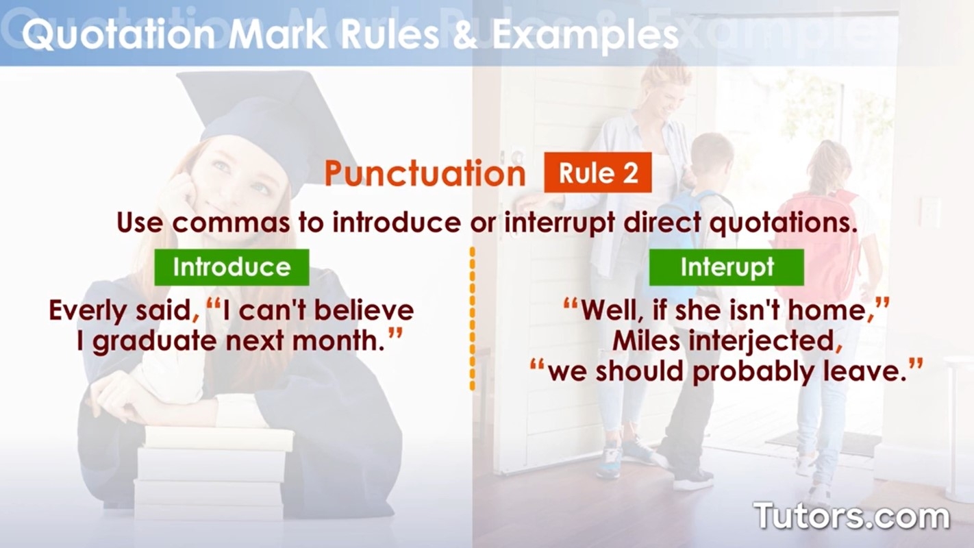 Quotation Marks Uses Punctuation Rules And Examples 60 OFF