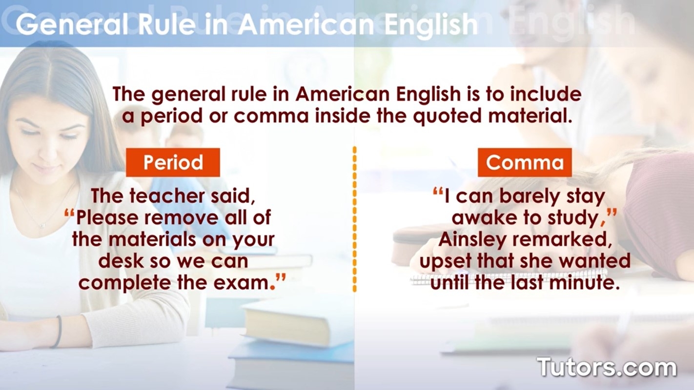 Quotation Marks Uses Punctuation Rules And Examples 60 OFF