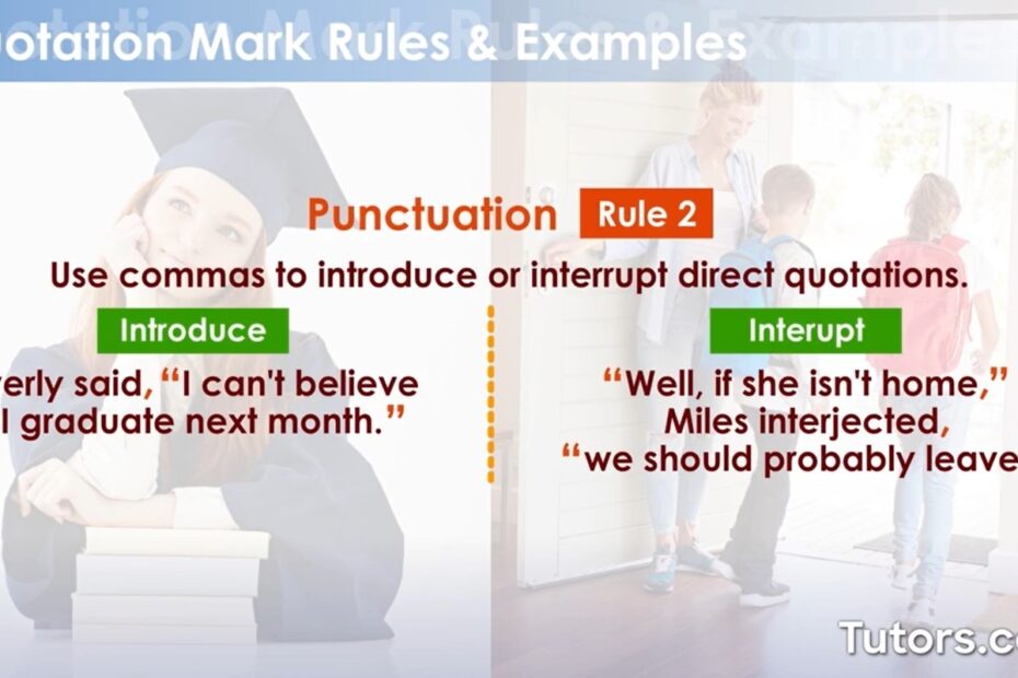 Quotation Marks Uses Punctuation Rules And Examples 60 OFF