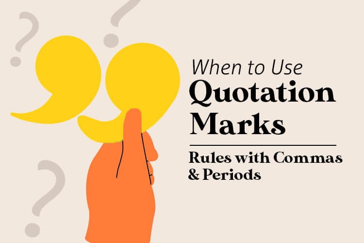 punctuation and quotation marks rules