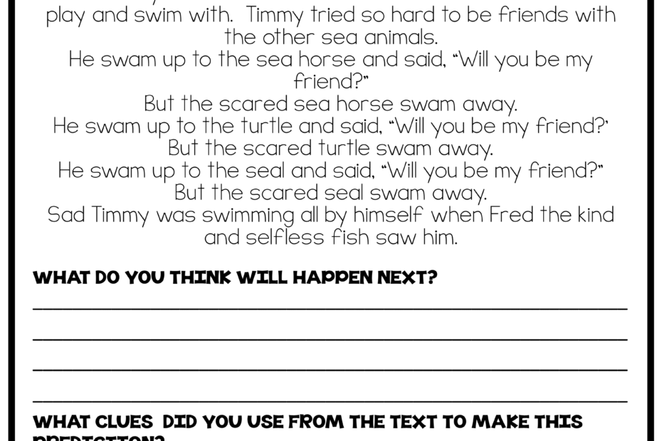 Reading And Grammar Pack No Prep Printables Reading Comprehension