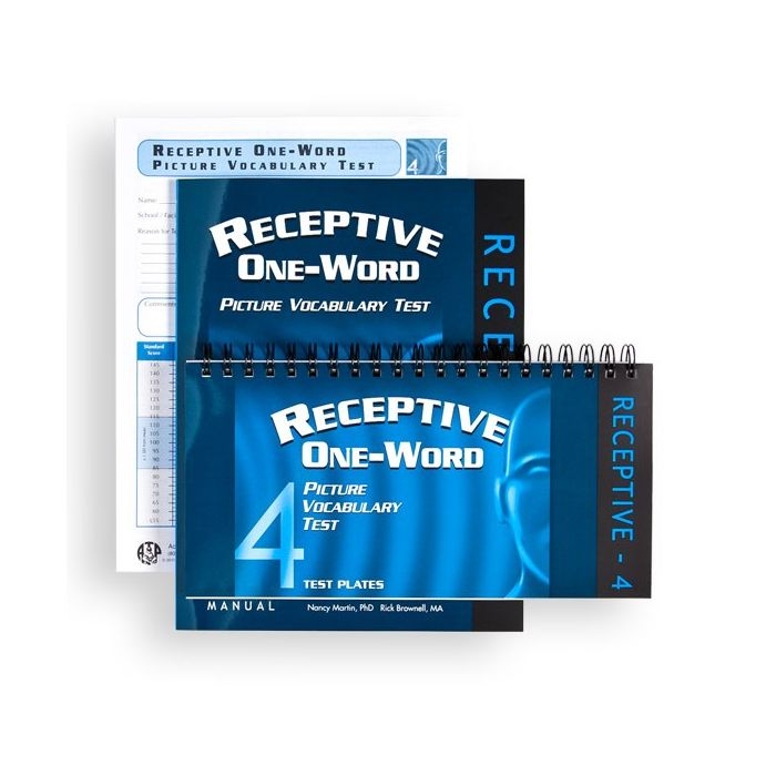  ROWPVT 4 Receptive One Word Picture Vocabulary Test Fourth Edition