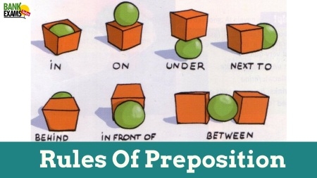 Rules Of Preposition With Examples Bank Exams Today