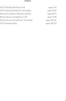 SAT Vocabulary Building And Sentence Completion Workbook Susan