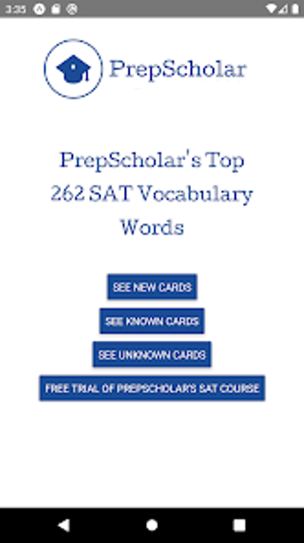 SAT Vocabulary Flashcards By P For Android Download