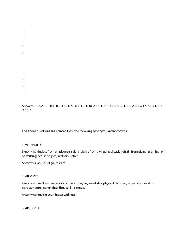 Sat Vocabulary Words Quizlet PDF