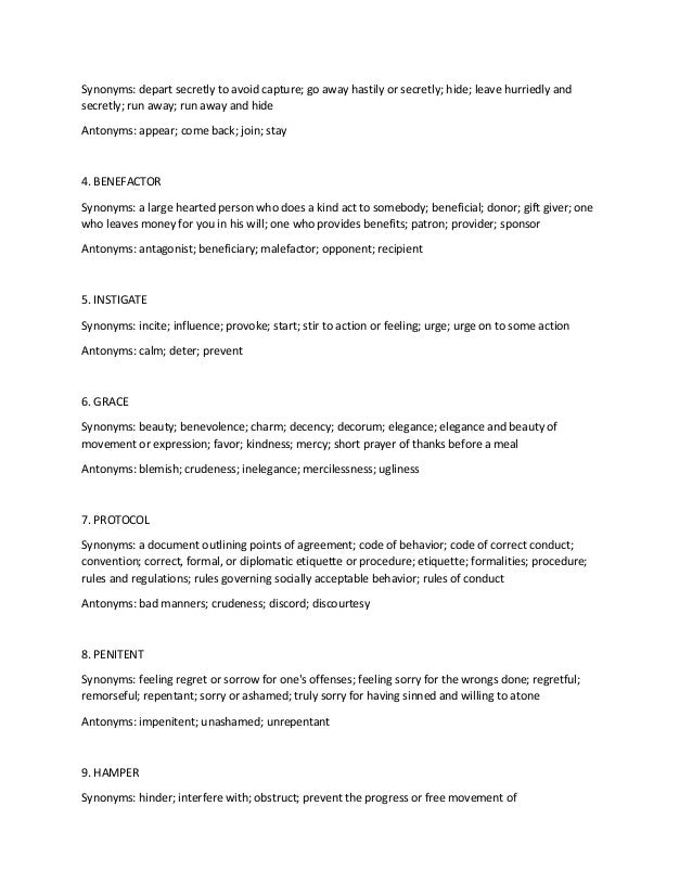 Sat Vocabulary Words Quizlet PDF