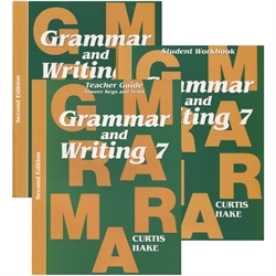Saxon Grammar Writing 7 Kit Exodus Books