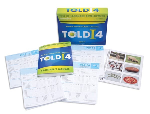 School Health EOWPVT 4 Expressive One Word Picture Vocabulary Test 