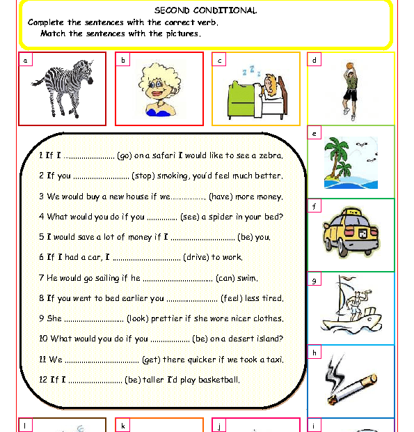 Second Conditional Sentences