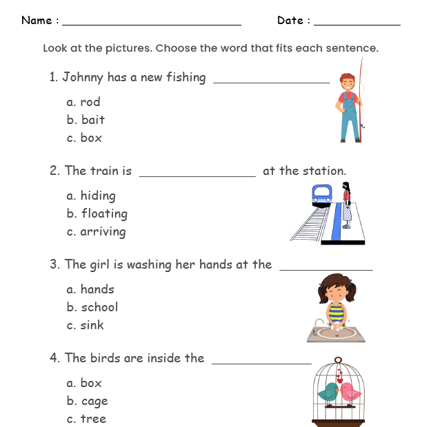 Social Studies Vocabulary 2nd Grade ELA Worksheets And Study Guides